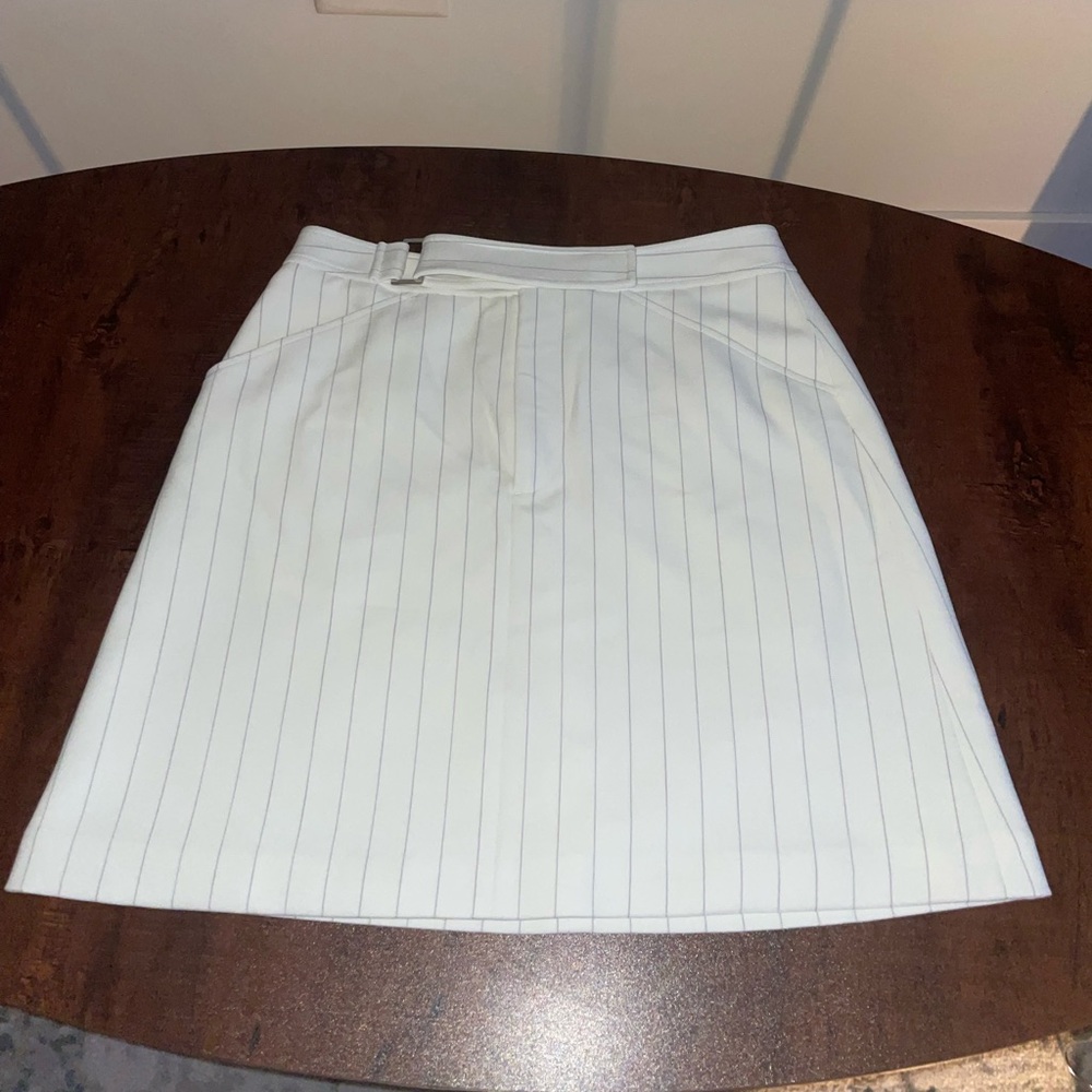 Club Monaco Mini Pin Stripe Skirt